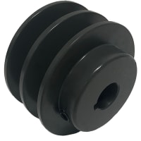 La polea del V-Belt, 14.00paladio del '', 14.25'' OD, ''716 1-/ acabó el alesaje, hierro fundido