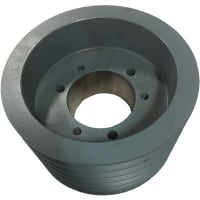 La polea del V-Belt, 6.4'' OD, agujereó para el buje de SF, hierro fundido