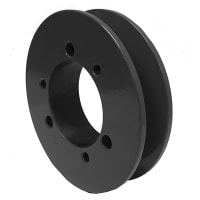 La polea del V-Belt, 18.95paladio del '', 19'' OD, agujereó para el buje de SK, hierro fundido