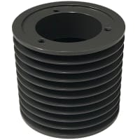 La polea del V-Belt, 6.85paladio del '', 6.9'' OD, agujereó para el buje de SK, hierro fundido