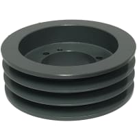 La polea del V-Belt,  14.9paladio del '', 15'' OD, agujereó para el buje de E, hierro fundido