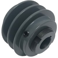 La polea del V-Belt, 7.5'' OD, 7/"8 acabó el alesaje, hierro fundido