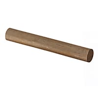 La barra sólida Inventario, BB-2500-1 X SÓLIDO 2-1/2 X los 6-1/2in, pulverizó el bronce del metal