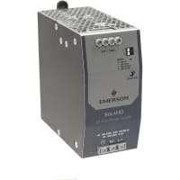 El estruendo cerca la fuente de alimentación con barandilla, alza de la energía, 480W, 24V, 20A, 1ph, IECEX, serie de SDN-D