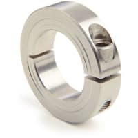 COLLAR 1-1/ DE UNA SOLA PIEZA Pulg. del EJE de ABRAZADERA8 de NOMAR. ACERO INOXIDABLE DEL ALESAJE 316