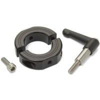 COLLAR del EJE CON la PALANCA 2-PIECE / 3AUMENTABLE4 Pulg. ALESAJE ANOD. COLLAR DE ALUMINIO