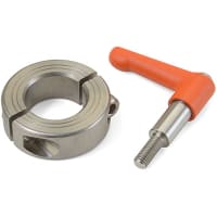 COLLAR del EJE CON la NARANJA DE ACERO de la PALANCA del COLLAR INOXIDABLE del ALESAJE de la PALANCA 2-PIECE los 36MM