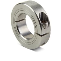 Serie Internacional Pulg. De Una Sola Pieza Del Collar 2 Del Eje. Acero Inoxidable Del Alesaje