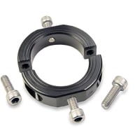 Los AGUJEROS AUMENTABLES DE DOS PIEZAS de los PLANOS AND del COLLAR W/OD del EJE los 40MM AGUJEREAN el ALUMINIO