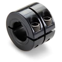 DOBLE del COLLAR del EJE de NOMAR DE PAR EN PAR DE UNA SOLA PIEZA CON la CHAVETERA 1-1/8 Pulg. ACERO DEL ALESAJE