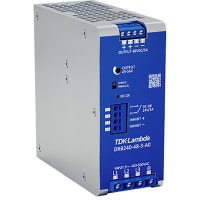 Fuente de alimentación, carril del estruendo, trifásico, 120W, 24V, 5A, serie DRB120/240-3