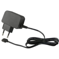 Cuerpo 90-264VAC del negro del enchufe del EU de la fuente de alimentación en extremidad del USB C de 5VDC 3A 15W hacia fuera