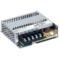 fuente de alimentación, 24V, 75W, montaje del panel, 3.9L, 3.82W, 1.18H, serie PMT2