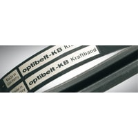 El V-belt, 2 congriega, 3V la sección, 132 " longitud del exterior, 3/8 " W