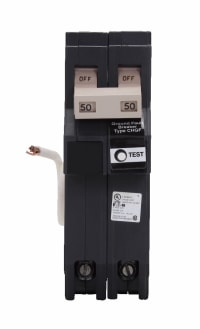 Mecanografíe la autoprueba de la cubierta del CH 5mA GFCI 30A 2P 120/240V 10K
