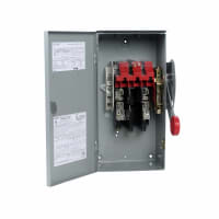 Nema FUSIBLE 3R de 30A/2P HD interruptor de seguridad W/NEUT 240V