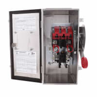 Nema fusible 4X del interruptor de seguridad de 30A/2P HD 600V inoxidable