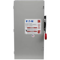 Nema fusible 1 del interruptor de seguridad de 100A/2P HD 600V