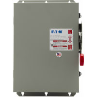 Interruptor de seguridad no fusible HD 100A/4P 600V Nema 12/3R