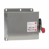 30A/6 P HD SIN FUSIBLE, INTERRUPTOR DE SEGURIDAD 600VAC N4X INOXIDABLE