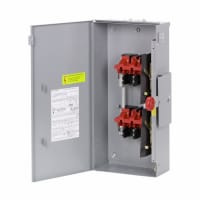 Interruptor No-Fusible w/Neut 240V N3R del tiro del doble de 30A/2P GD