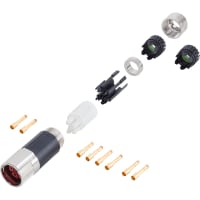 Conectador, Energía, Tamaño 1, Velocidad, 6-Way Socke; 78.02