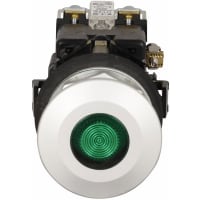2-POS ILLUM DE MOVIMIENTO RECIPROCO, MAINT, GRN, 120V FV, LED sin /NC