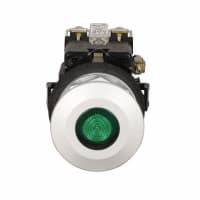 2-POS ILLUM DE MOVIMIENTO RECIPROCO, MAINT, ROJO, 120V FV, LED con el NC