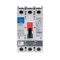 3 POSTE, 225 amperio, termal fija, Magnetics ajustable, KA de 100