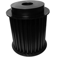 Polea de sincronismo, ensanchada, identificación del 1-1/4in,  34 dientes, para la anchura 115m m, acero de la correa