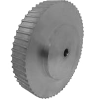 Polea de sincronismo, identificación de 16m m,  60 dientes, para la anchura 25m m, aluminio de la correa