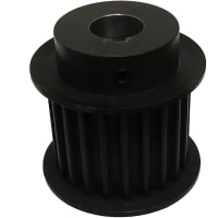 Timing Pulley, Flanged, identificación del 1-3/8in, 45 Teeth, For Belt Width 62m m, Ductile Iron