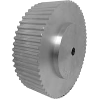 Polea de sincronismo, identificación de 16m m,  60 dientes, para la anchura 50m m, aluminio de la correa