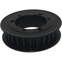 Timing Pulley, Flanged, For SF Bushing, 40 Teeth, Belt Width 20m m, Ductile Iron