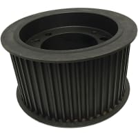 Polea de distribución, bridada, para buje SF, 38 T, para ancho de banda de 115 mm, fundición