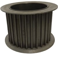 Polea de sincronismo, ensanchada, para el buje de E, 44 T, para la anchura 85m m, hierro fundido de la correa