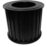 Polea de sincronismo, ensanchada, para 1615 el buje,  22 T, para la anchura " 3de la correa, Iro dúctil