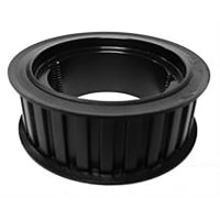 Polea de sincronismo, agujereada para 2012 el buje,  72 dientes, para la anchura 1 de la correa ", Ir dúctil