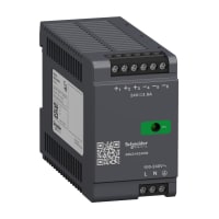 Regulated Power Supply, 100-240V CA, 24V 3.8 A, phase del single, Optimized