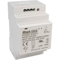 Fuente de alimentación, carril del estruendo, 60W, CA 85-264V adentro, C.C. 5V hacia fuera, 4.5A, serie de PSD