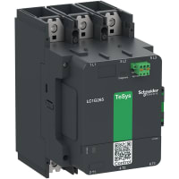 Contactor, 330A, 3P, Std, 100-250V, ACDC, serie de TeSys Giga