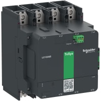 Contactor, 500A, 4P, Std, 48-130V, ACDC, serie de TeSys Giga