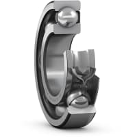 Rodamiento de bolitas profundo del surco, identificación. 90 milímetros, O.D. 140 milímetros, W 24 milímetros