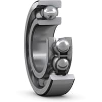 El rodamiento de bolitas profundo del surco, escoge blindado