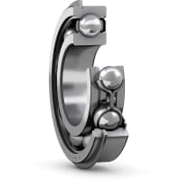 El rodamiento de bolitas profundo del surco, escoge blindado