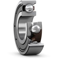 El rodamiento de bolitas profundo del surco, escoge blindado