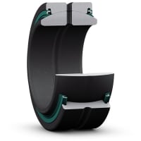 El cojinete llano esférico radial, dobla sellado