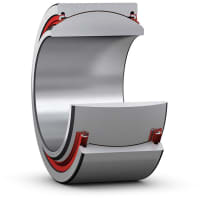 El cojinete llano esférico radial, dobla sellado