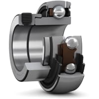 Inserte el rodamiento de bolitas, montado