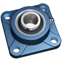 Rodamiento de bolitas montado